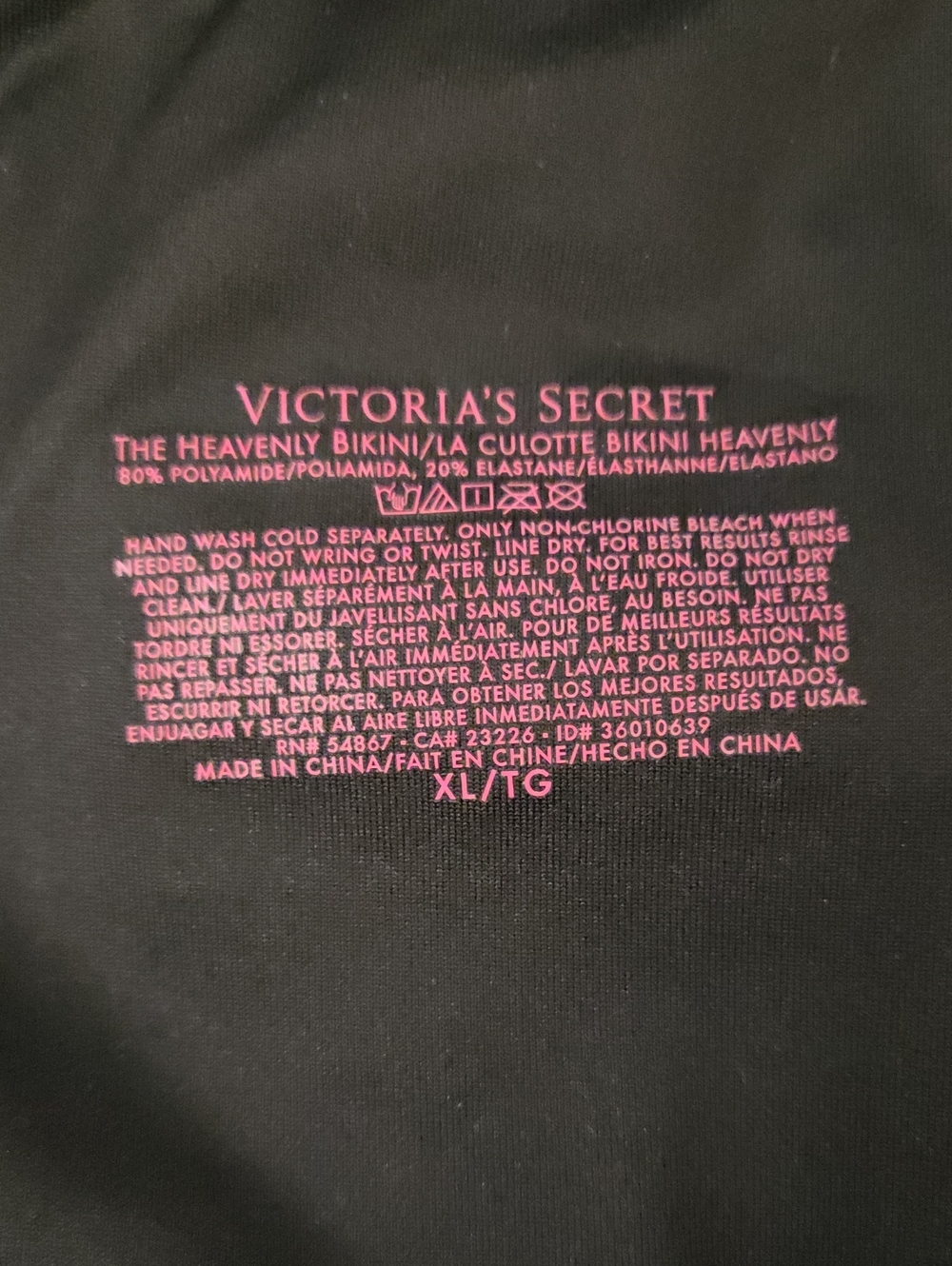 Victoria's Secret Black Bikini Bottoms - Picture 3 of 3
